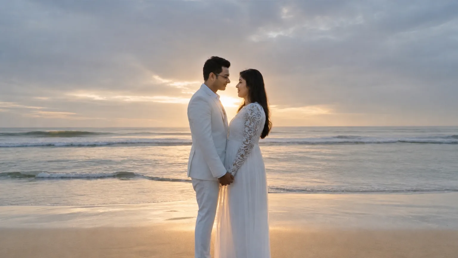 Golden horizon vows